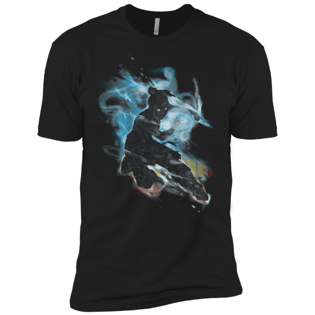 T-Shirts Black / X-Small Dancing With Elements Korra Men's Premium T-Shirt