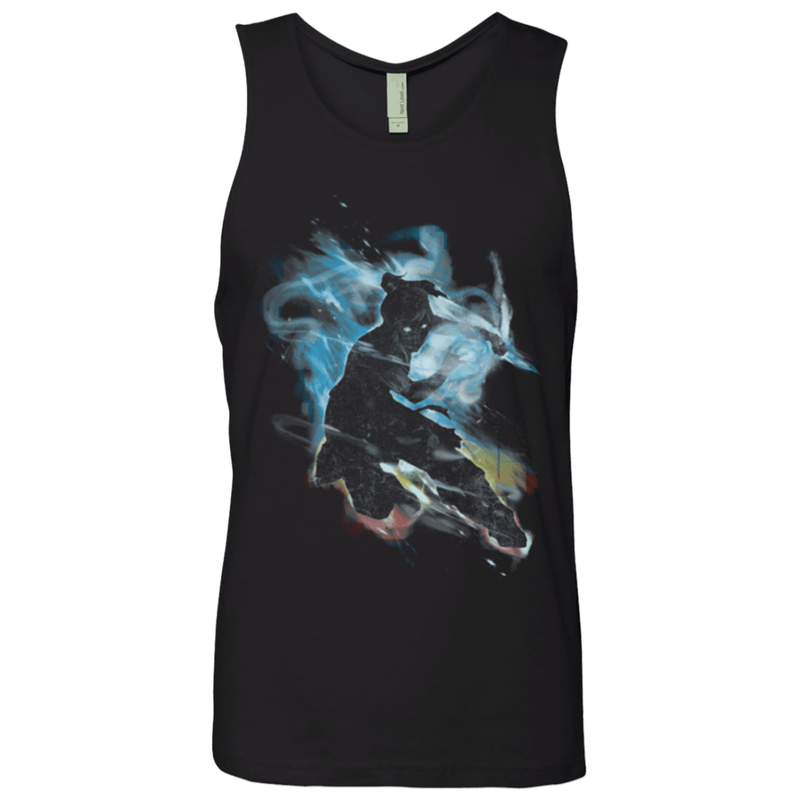 T-Shirts Black / Small Dancing With Elements Korra Men's Premium Tank Top
