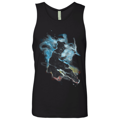 T-Shirts Black / Small Dancing With Elements Korra Men's Premium Tank Top