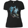 T-Shirts Black / X-Small Dancing With Elements Korra Women's Premium T-Shirt