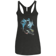 T-Shirts Vintage Black / X-Small Dancing With Elements Korra Women's Triblend Racerback Tank