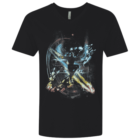 T-Shirts Black / X-Small Dancing with Elements Men's Premium V-Neck