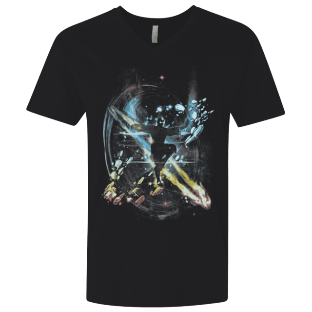 T-Shirts Black / X-Small Dancing with Elements Men's Premium V-Neck