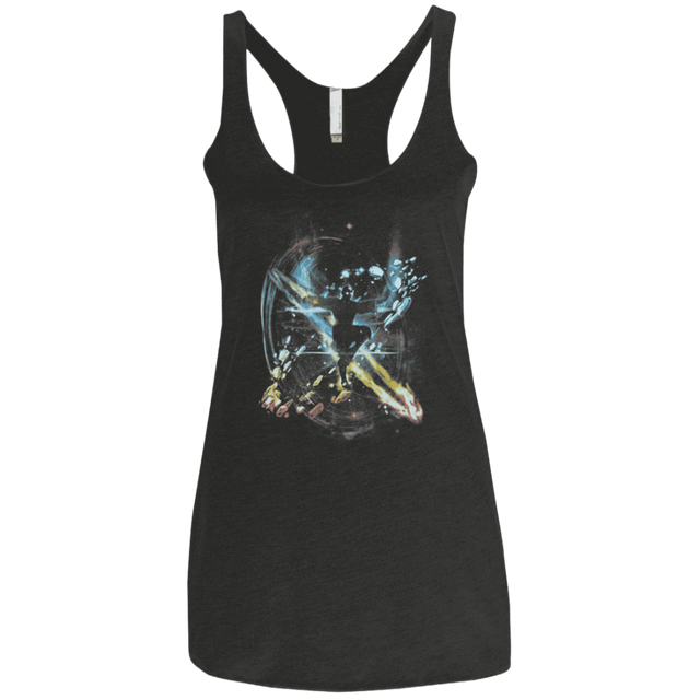 T-Shirts Vintage Black / X-Small Dancing with Elements Women's Triblend Racerback Tank