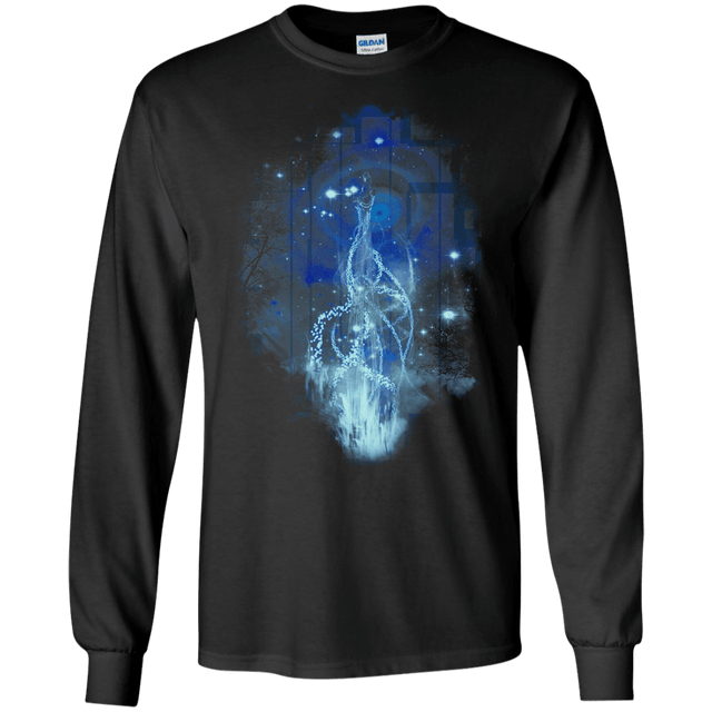 T-Shirts Black / S Dancing with Fireflies Men's Long Sleeve T-Shirt