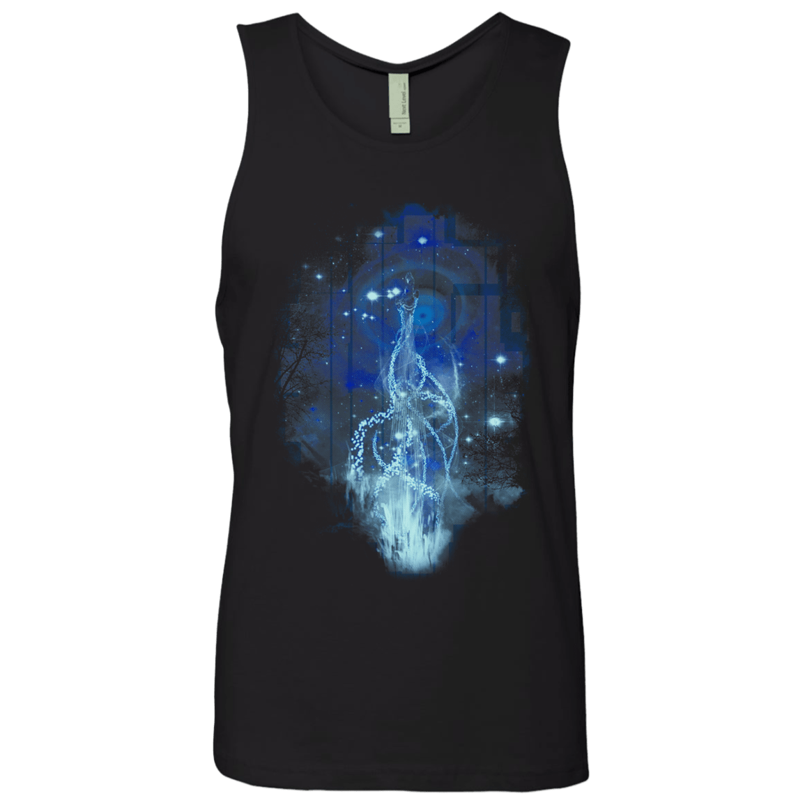 T-Shirts Black / S Dancing with Fireflies Men's Premium Tank Top