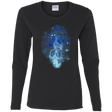 T-Shirts Black / S Dancing with Fireflies Women's Long Sleeve T-Shirt