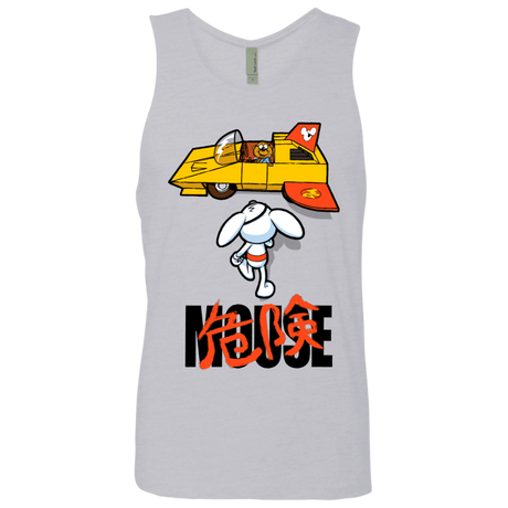 T-Shirts Heather Grey / Small Danger Akira Mouse Men's Premium Tank Top