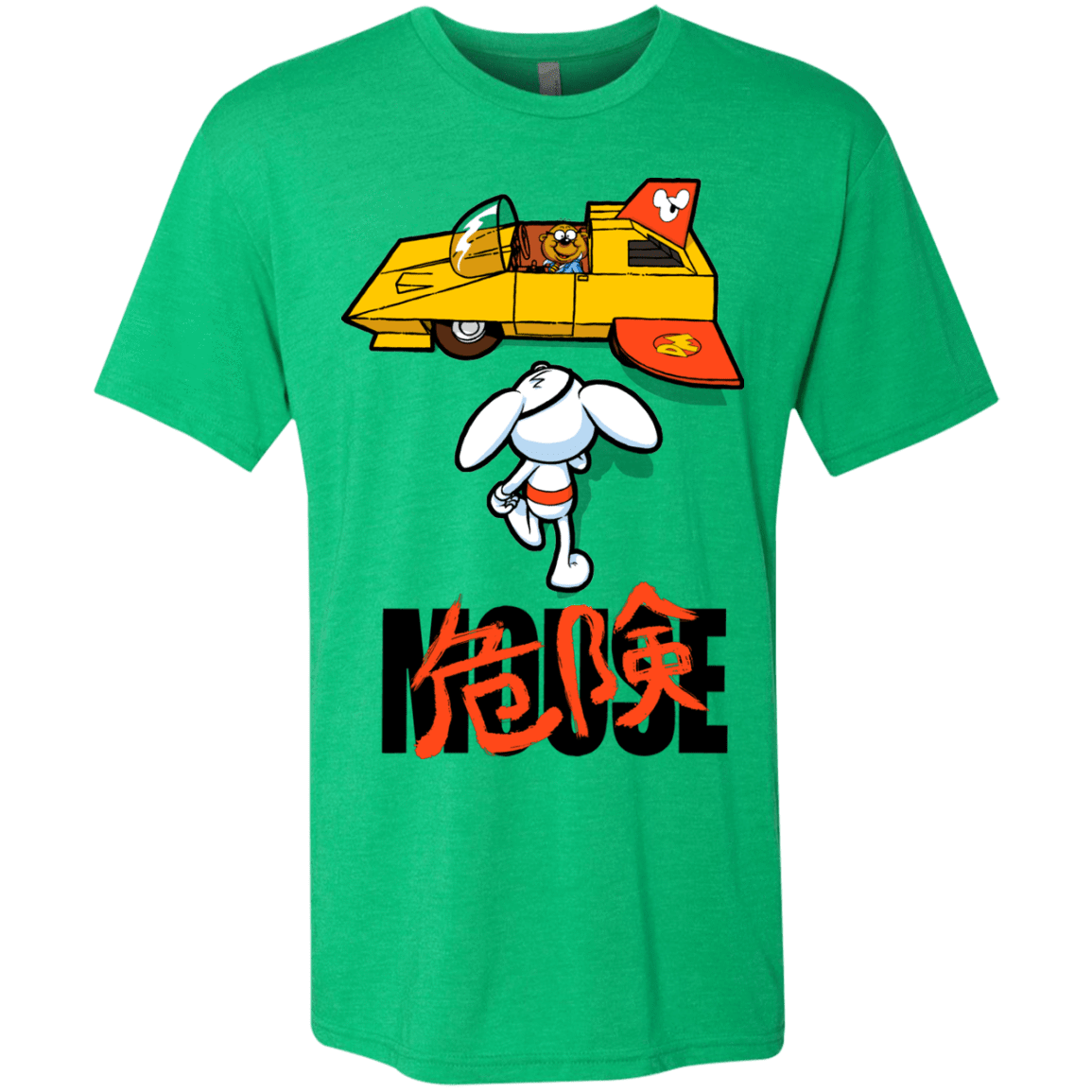 T-Shirts Envy / Small Danger Akira Mouse Men's Triblend T-Shirt