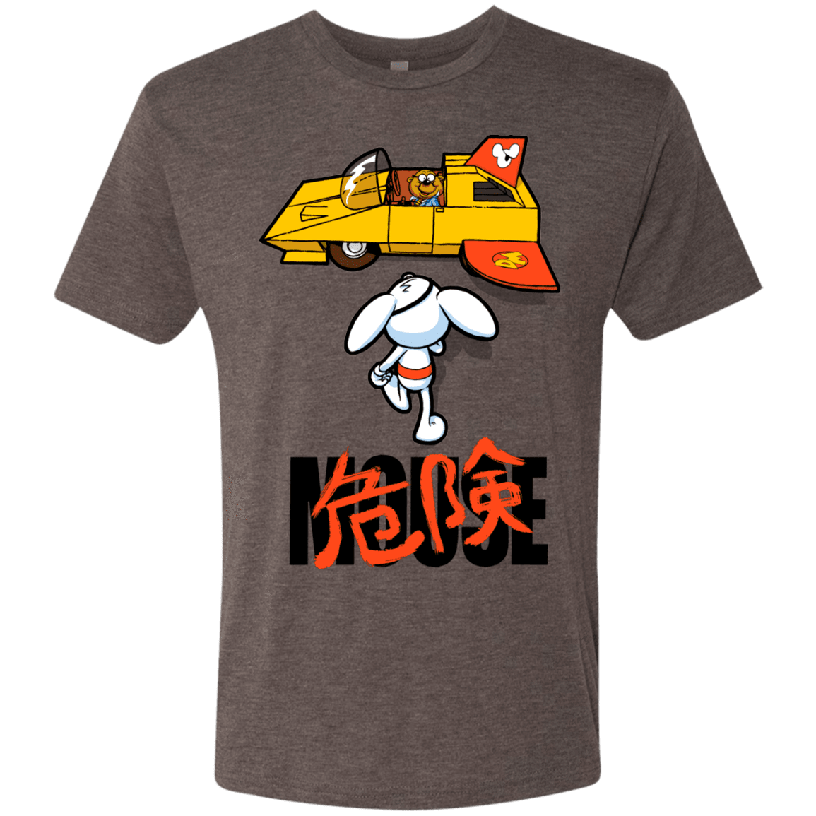 T-Shirts Macchiato / Small Danger Akira Mouse Men's Triblend T-Shirt