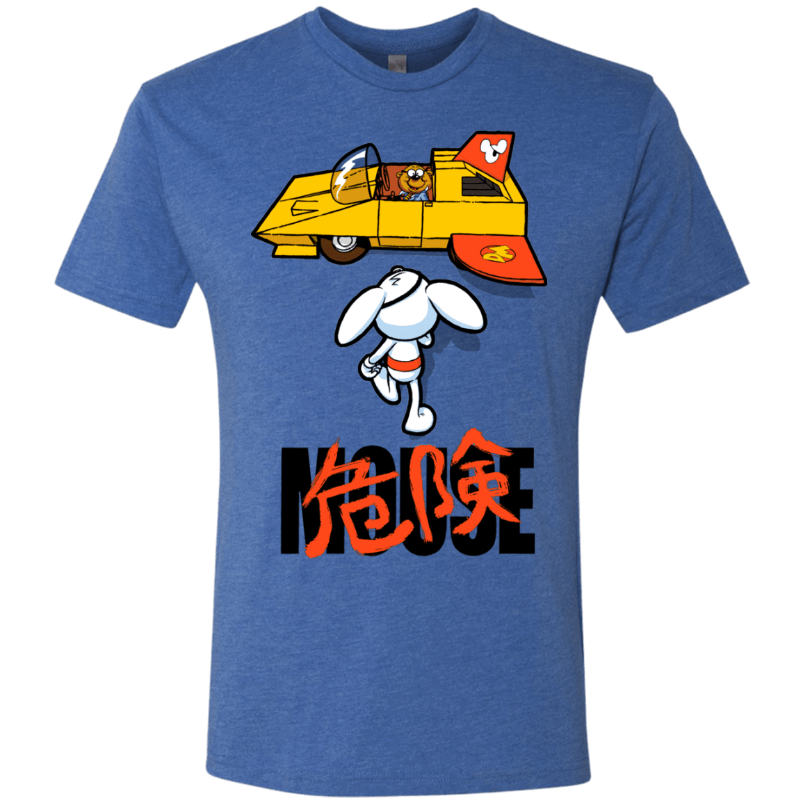 T-Shirts Vintage Royal / Small Danger Akira Mouse Men's Triblend T-Shirt