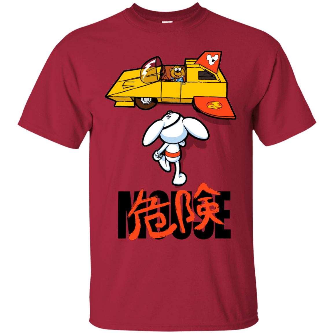 T-Shirts Cardinal / Small Danger Akira Mouse T-Shirt