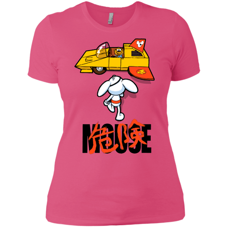 T-Shirts Hot Pink / X-Small Danger Akira Mouse Women's Premium T-Shirt