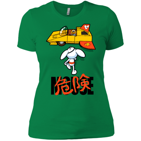 T-Shirts Kelly Green / X-Small Danger Akira Mouse Women's Premium T-Shirt