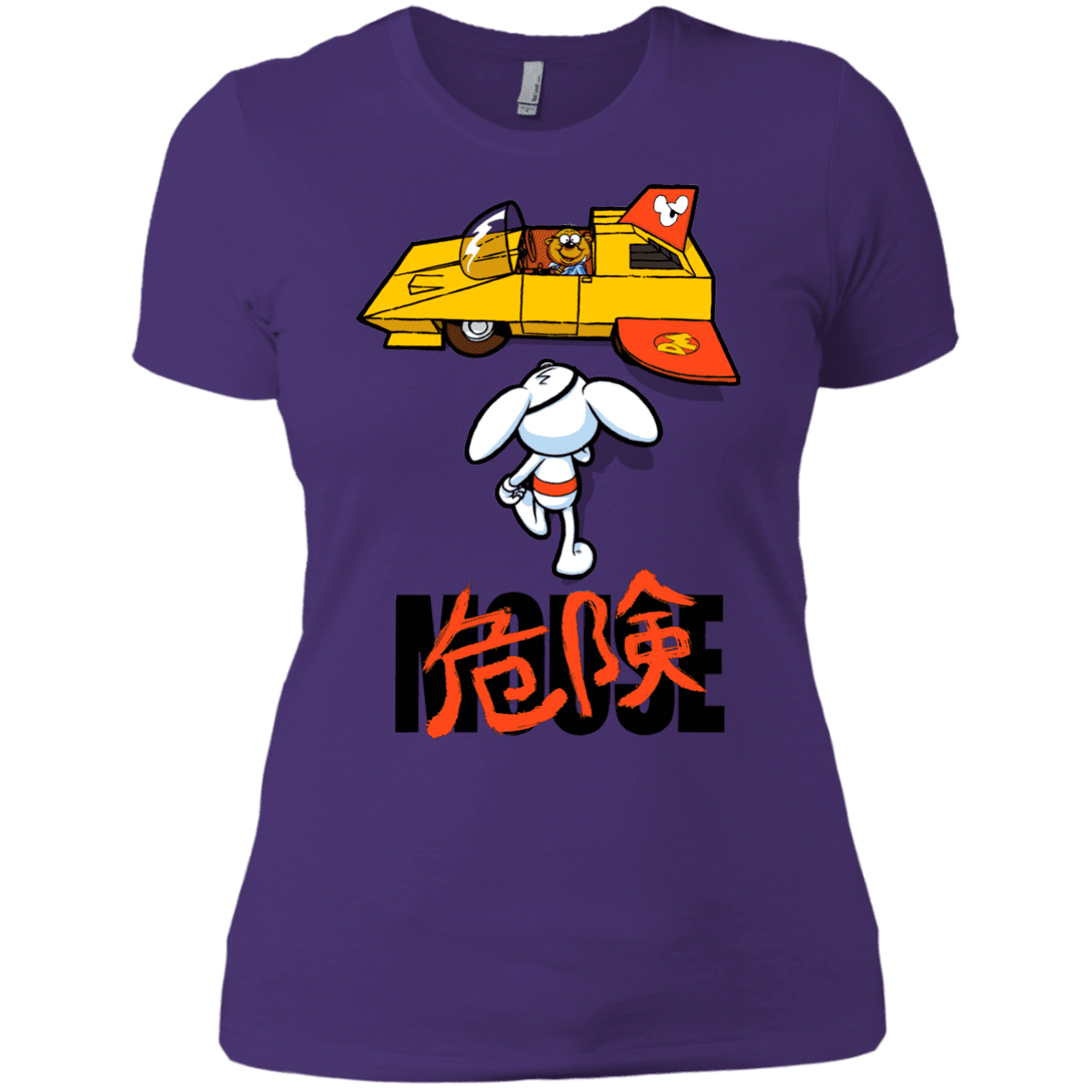 T-Shirts Purple / X-Small Danger Akira Mouse Women's Premium T-Shirt