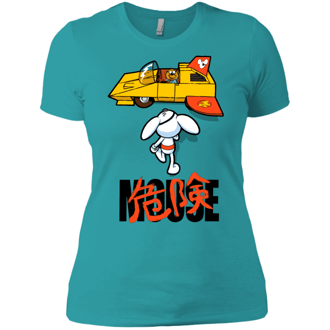 T-Shirts Tahiti Blue / X-Small Danger Akira Mouse Women's Premium T-Shirt