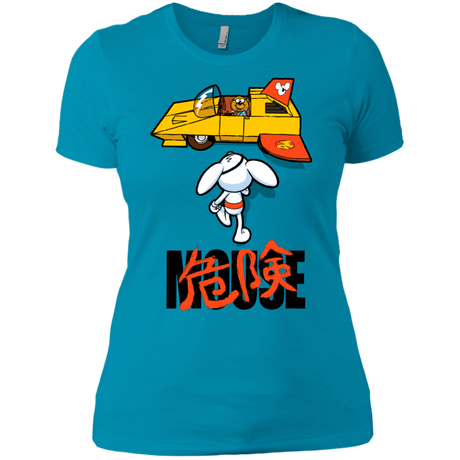 T-Shirts Turquoise / X-Small Danger Akira Mouse Women's Premium T-Shirt