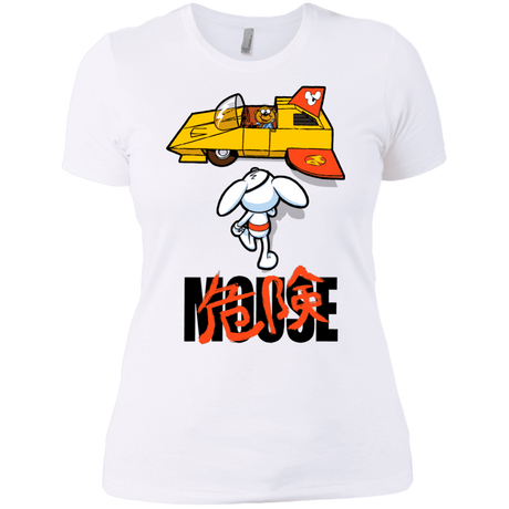 T-Shirts White / X-Small Danger Akira Mouse Women's Premium T-Shirt