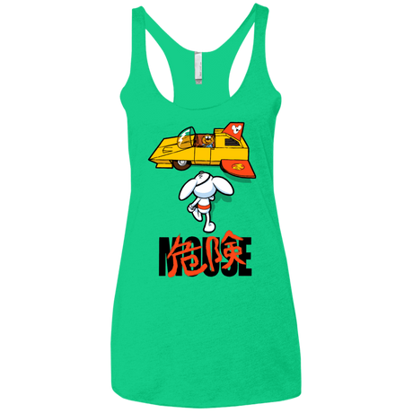 T-Shirts Envy / X-Small Danger Akira Mouse Women's Triblend Racerback Tank