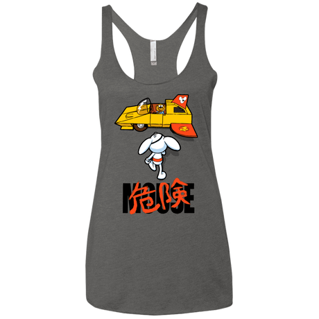 T-Shirts Premium Heather / X-Small Danger Akira Mouse Women's Triblend Racerback Tank