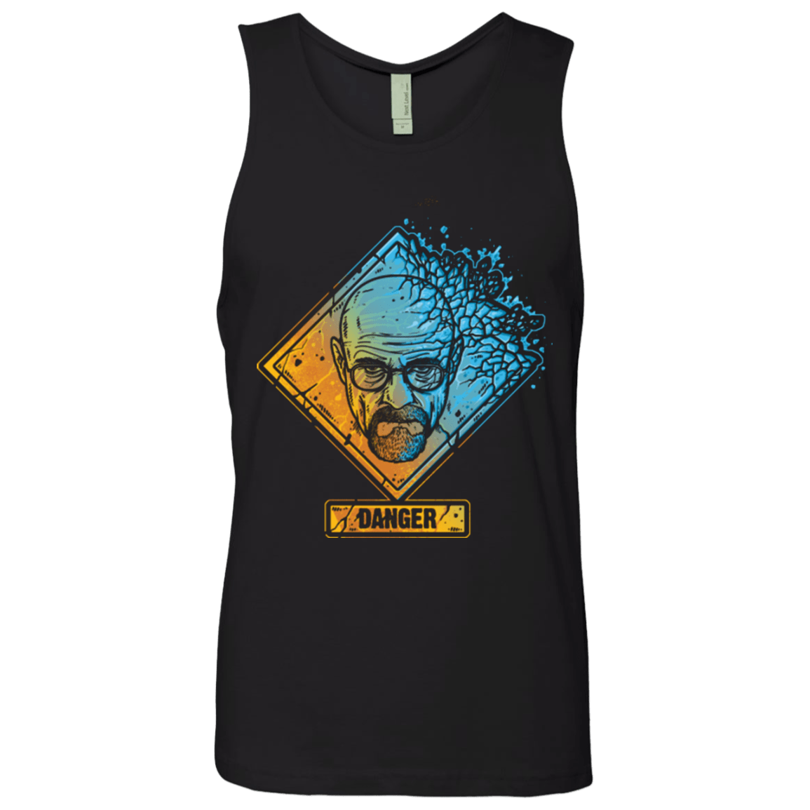 T-Shirts Black / Small DANGER Men's Premium Tank Top