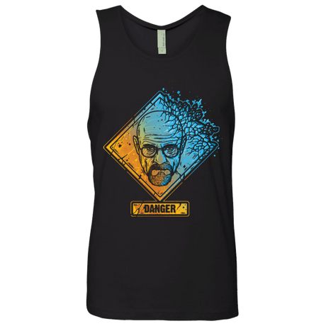 T-Shirts Black / Small DANGER Men's Premium Tank Top