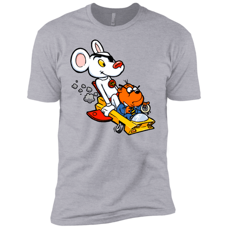 T-Shirts Heather Grey / YXS Danger Mouse Boys Premium T-Shirt
