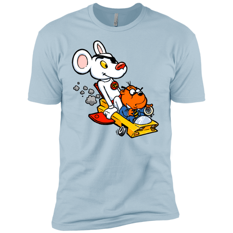 T-Shirts Light Blue / YXS Danger Mouse Boys Premium T-Shirt