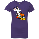 T-Shirts Purple Rush / YXS Danger Mouse Girls Premium T-Shirt