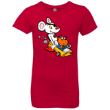 T-Shirts Red / YXS Danger Mouse Girls Premium T-Shirt