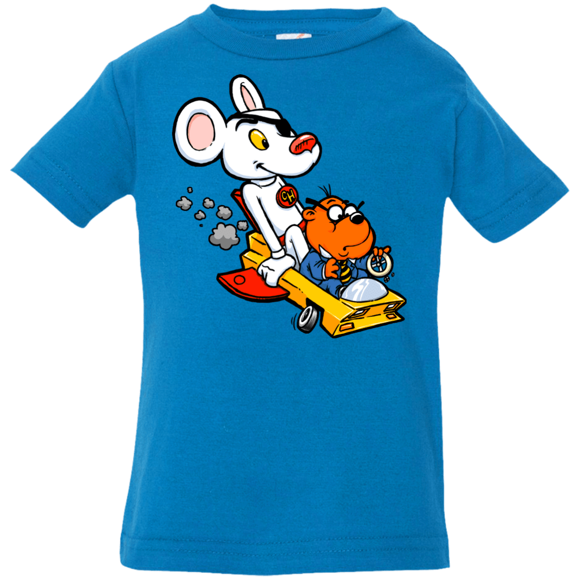 T-Shirts Cobalt / 6 Months Danger Mouse Infant Premium T-Shirt