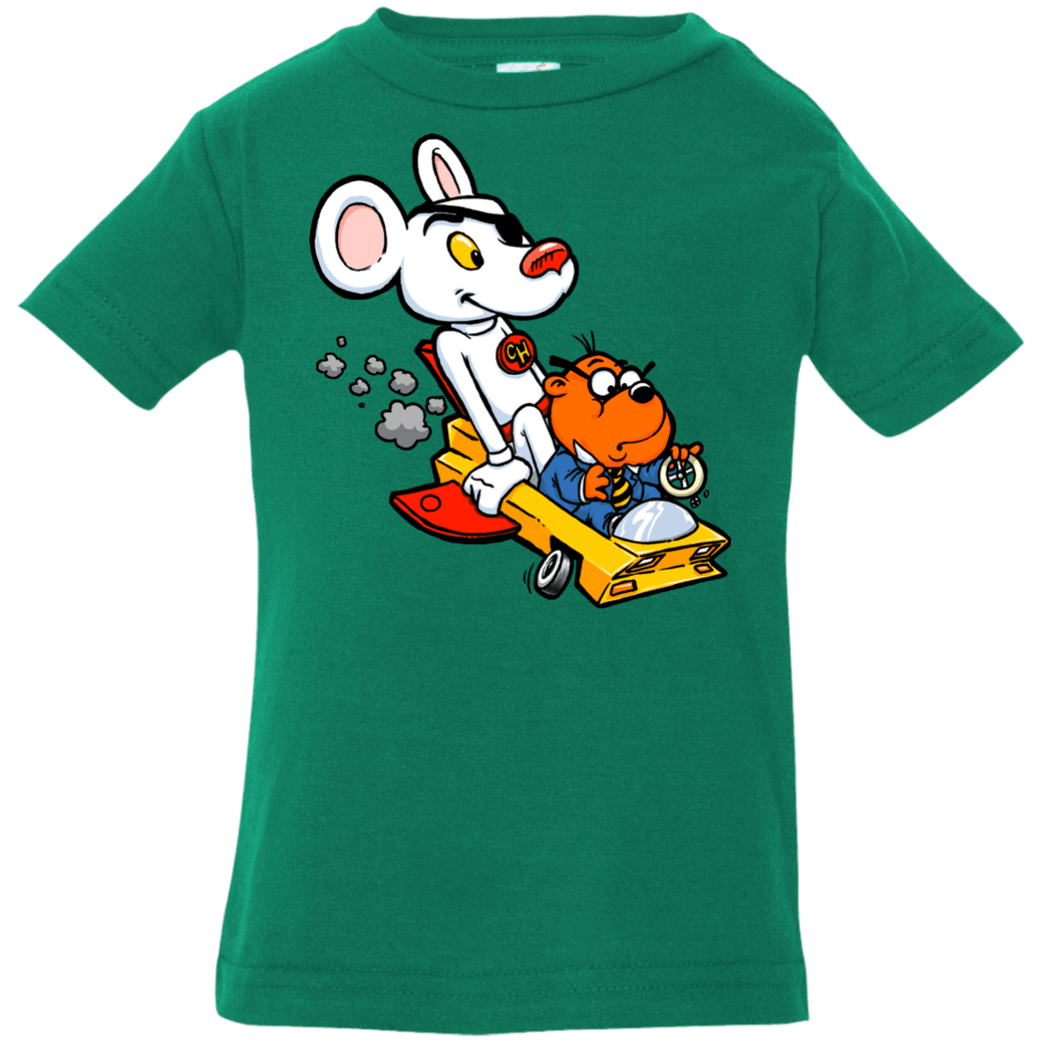 T-Shirts Kelly / 6 Months Danger Mouse Infant Premium T-Shirt