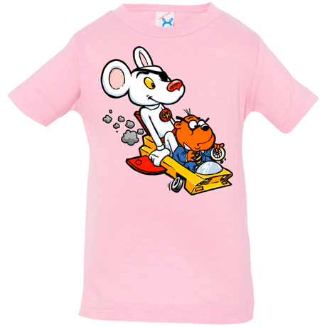 T-Shirts Pink / 6 Months Danger Mouse Infant Premium T-Shirt