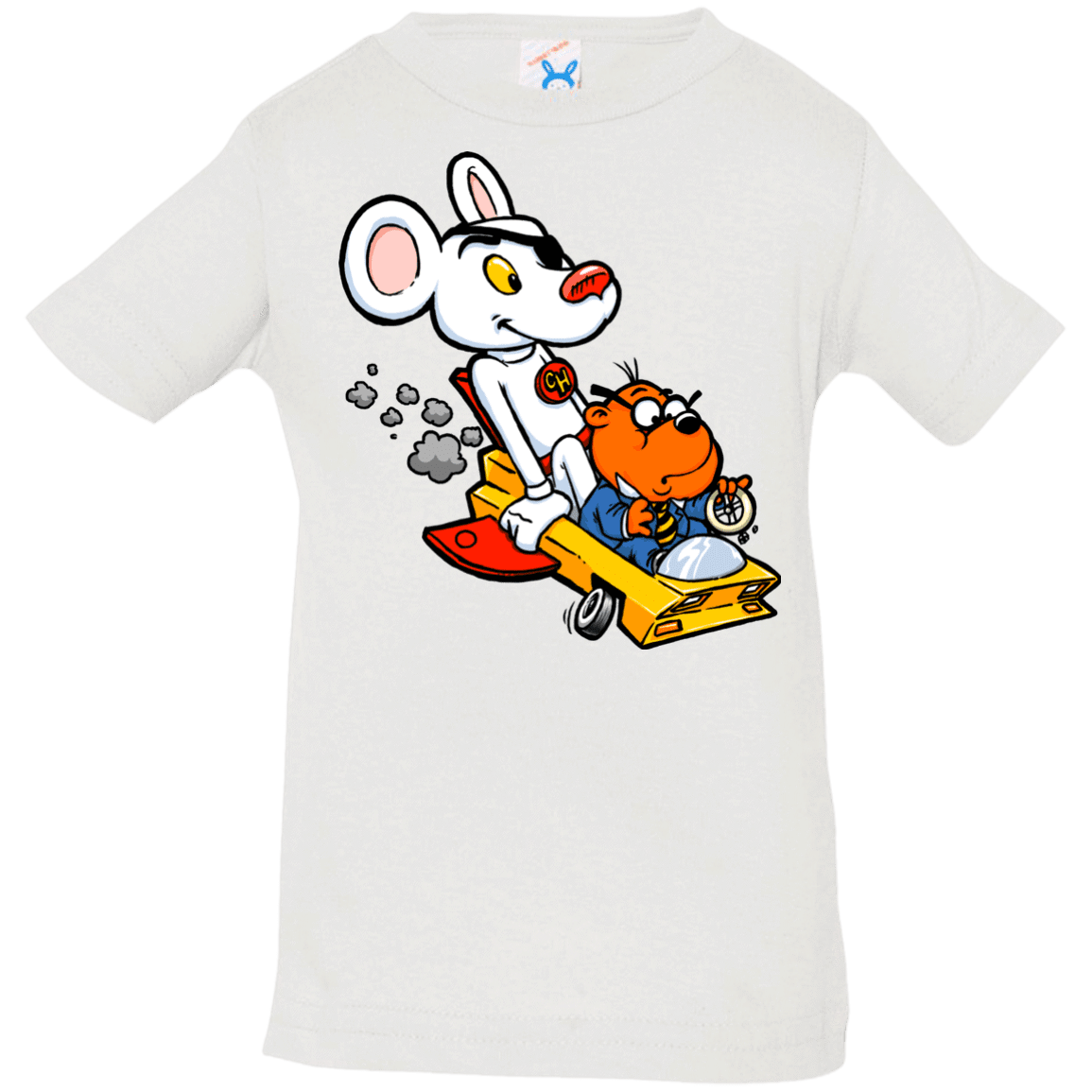 T-Shirts White / 6 Months Danger Mouse Infant Premium T-Shirt