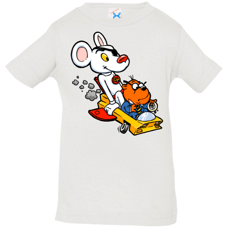 T-Shirts White / 6 Months Danger Mouse Infant Premium T-Shirt