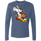 T-Shirts Indigo / Small Danger Mouse Men's Premium Long Sleeve
