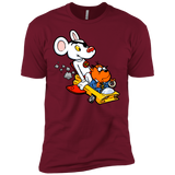 T-Shirts Cardinal / X-Small Danger Mouse Men's Premium T-Shirt