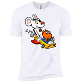 T-Shirts White / X-Small Danger Mouse Men's Premium T-Shirt