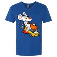 T-Shirts Royal / X-Small Danger Mouse Men's Premium V-Neck