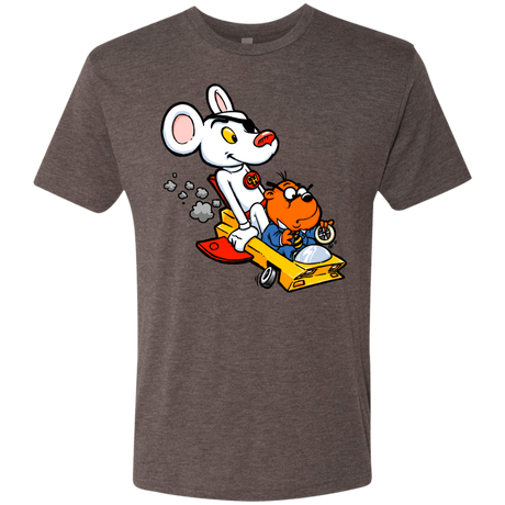 T-Shirts Macchiato / Small Danger Mouse Men's Triblend T-Shirt