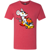 T-Shirts Vintage Red / Small Danger Mouse Men's Triblend T-Shirt