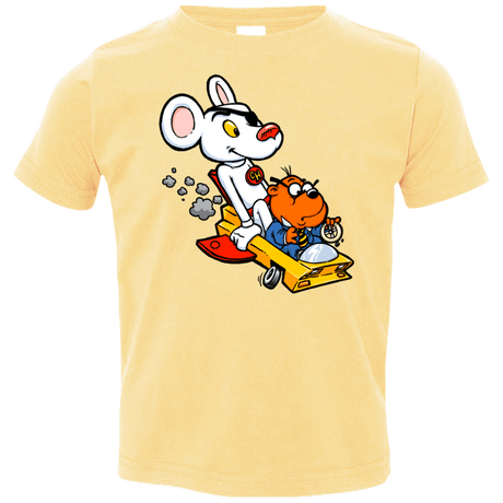 T-Shirts Butter / 2T Danger Mouse Toddler Premium T-Shirt