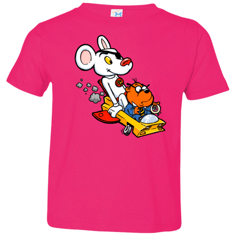 T-Shirts Hot Pink / 2T Danger Mouse Toddler Premium T-Shirt