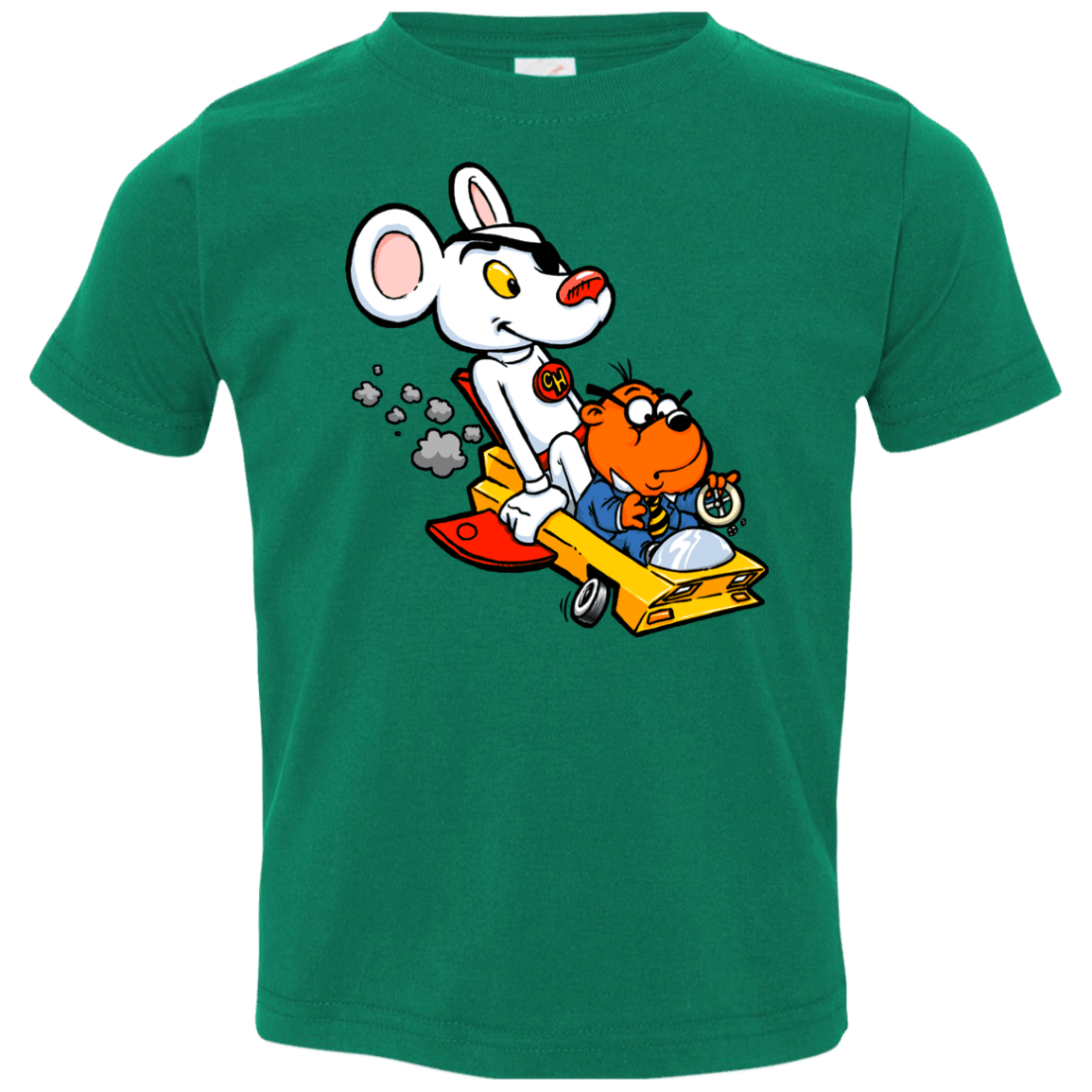 T-Shirts Kelly / 2T Danger Mouse Toddler Premium T-Shirt