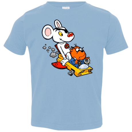 T-Shirts Light Blue / 2T Danger Mouse Toddler Premium T-Shirt