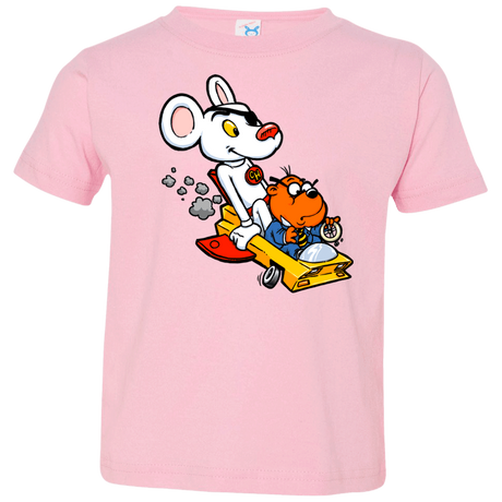 T-Shirts Pink / 2T Danger Mouse Toddler Premium T-Shirt