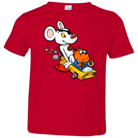 T-Shirts Red / 2T Danger Mouse Toddler Premium T-Shirt