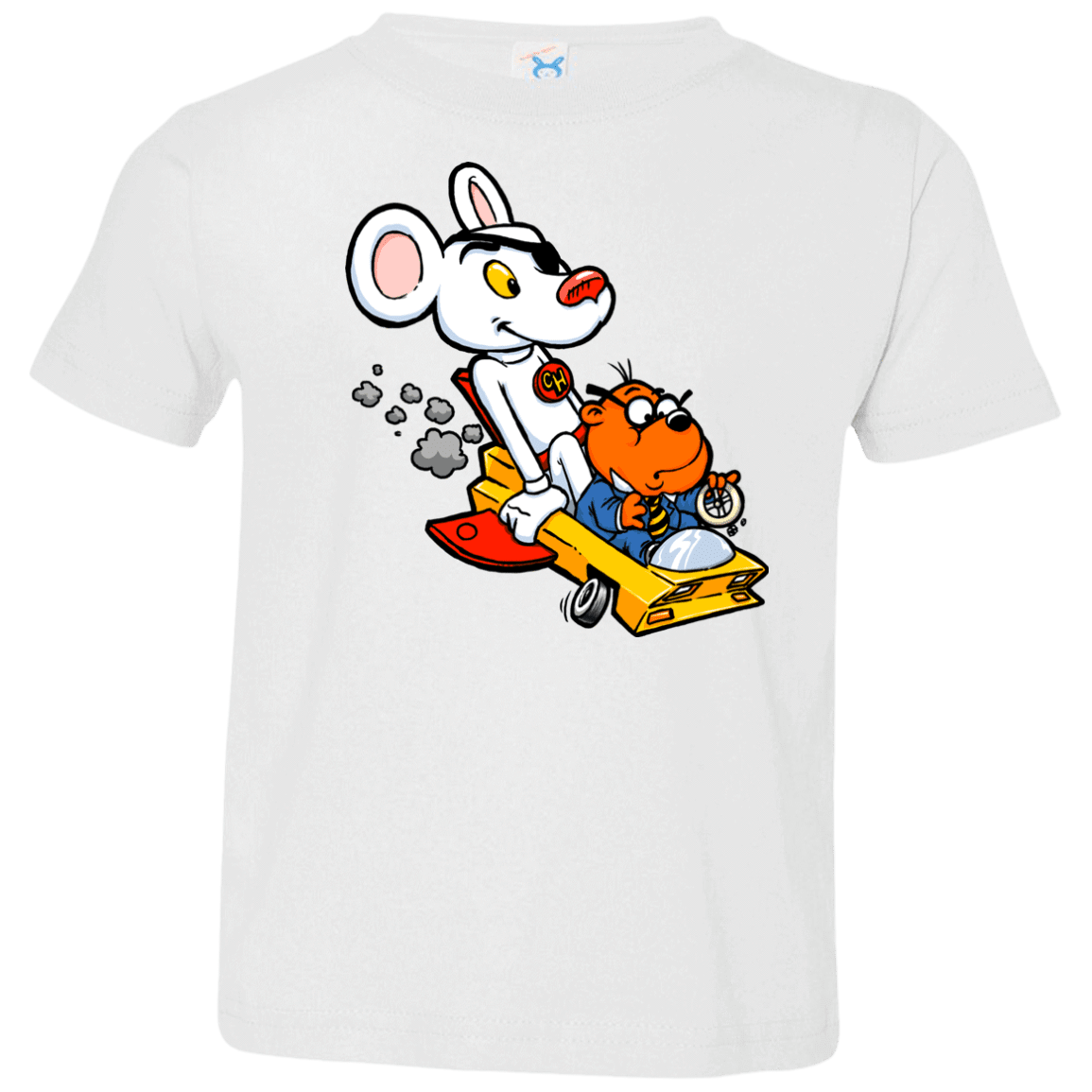 T-Shirts White / 2T Danger Mouse Toddler Premium T-Shirt