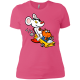 T-Shirts Hot Pink / X-Small Danger Mouse Women's Premium T-Shirt