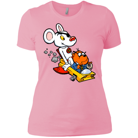 T-Shirts Light Pink / X-Small Danger Mouse Women's Premium T-Shirt